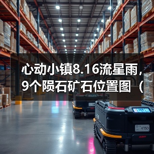 心动小镇8.16流星雨，9个陨石矿石位置图（详细版）（图4）