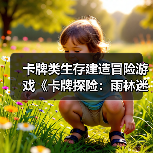 卡牌类生存建造冒险游戏《卡牌探险:雨林迷踪》公布(图4) 卡牌类生存建造冒险游戏《卡牌探险:雨林迷踪》公布(图4)