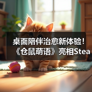 桌面陪伴治愈新体验！《仓鼠萌语》亮相Steam新品节，免费试玩今日开启（图3）