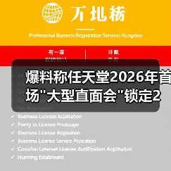 爆料称任天堂2026年首场