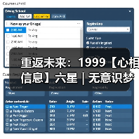 重返未来:1999【心相信息】六星 | 无意识梦魇(图3) 重返未来:1999【心相信息】六星 | 无意识梦魇(图3)