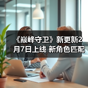 《巅峰守卫》新更新2月7日上线 新角色匹配模式等