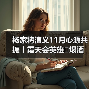杨家将演义11月心源共振丨霜天会英雄✦煨酒论英豪✦风云一盏茶✦（图2）
