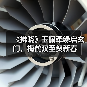 《拂晓》玉佩牵缘启玄门，梅鹤双至贺新春