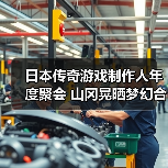 日本传奇游戏制作人年度聚会 山冈晃晒梦幻合影（图4）