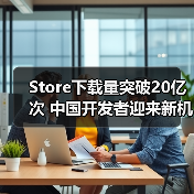 Store下载量突破20亿次 中国开发者迎来新机遇