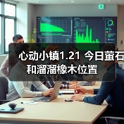 心动小镇1.21 今日萤石和溜溜橡木位置