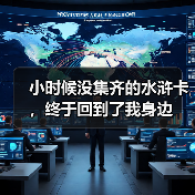 小时候没集齐的水浒卡，终于回到了我身边
