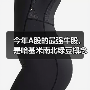 今年A股的最强牛股，是哈基米南北绿豆概念股（图3）