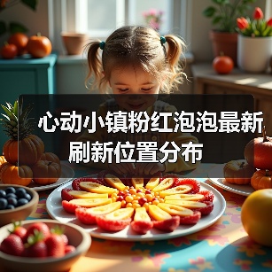 心动小镇粉红泡泡最新刷新位置分布（图2）