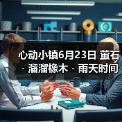 心动小镇6月23日 萤石﹣溜溜橡木﹣雨天时间