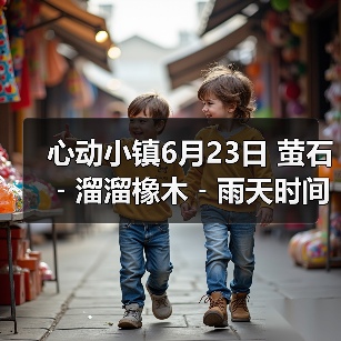 心动小镇6月23日 萤石﹣溜溜橡木﹣雨天时间（图4）