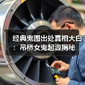 经典鬼图出处真相大白：吊桥女鬼起源揭秘