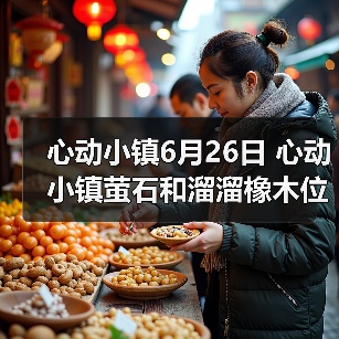 心动小镇6月26日 心动小镇萤石和溜溜橡木位置（图3）