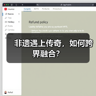 非遗遇上传奇，如何跨界融合？
