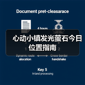 心动小镇发光萤石今日位置指南(图2) 心动小镇发光萤石今日位置指南(图2)