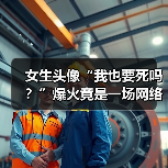 女生头像“我也要死吗?”爆火竟是一场网络炒作骗局?(图1) 女生头像“我也要死吗?”爆火竟是一场网络炒作骗局?(图1)