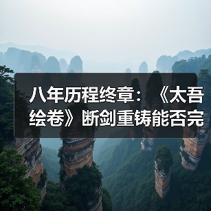 八年历程终章:《太吾绘卷》断剑重铸能否完成?(图4) 八年历程终章:《太吾绘卷》断剑重铸能否完成?(图4)