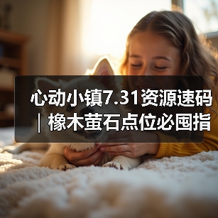 心动小镇7.31资源速码|橡木萤石点位必囤指南(图1) 心动小镇7.31资源速码|橡木萤石点位必囤指南(图1)