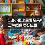 心动小镇流星雨朵朵和三种颜色陨石位置（图3）