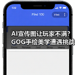 AI宣传图让玩家不满?GOG手绘美学遭遇挑战(图3) AI宣传图让玩家不满?GOG手绘美学遭遇挑战(图3)