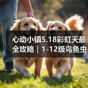 心动小镇5.18彩虹天最全攻略｜1-12