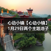 心动小镇【心动小镇】1月29日两个主题池