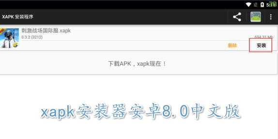 xapk安装器安卓8.0中文版 xapk安装器安卓8.0中文版